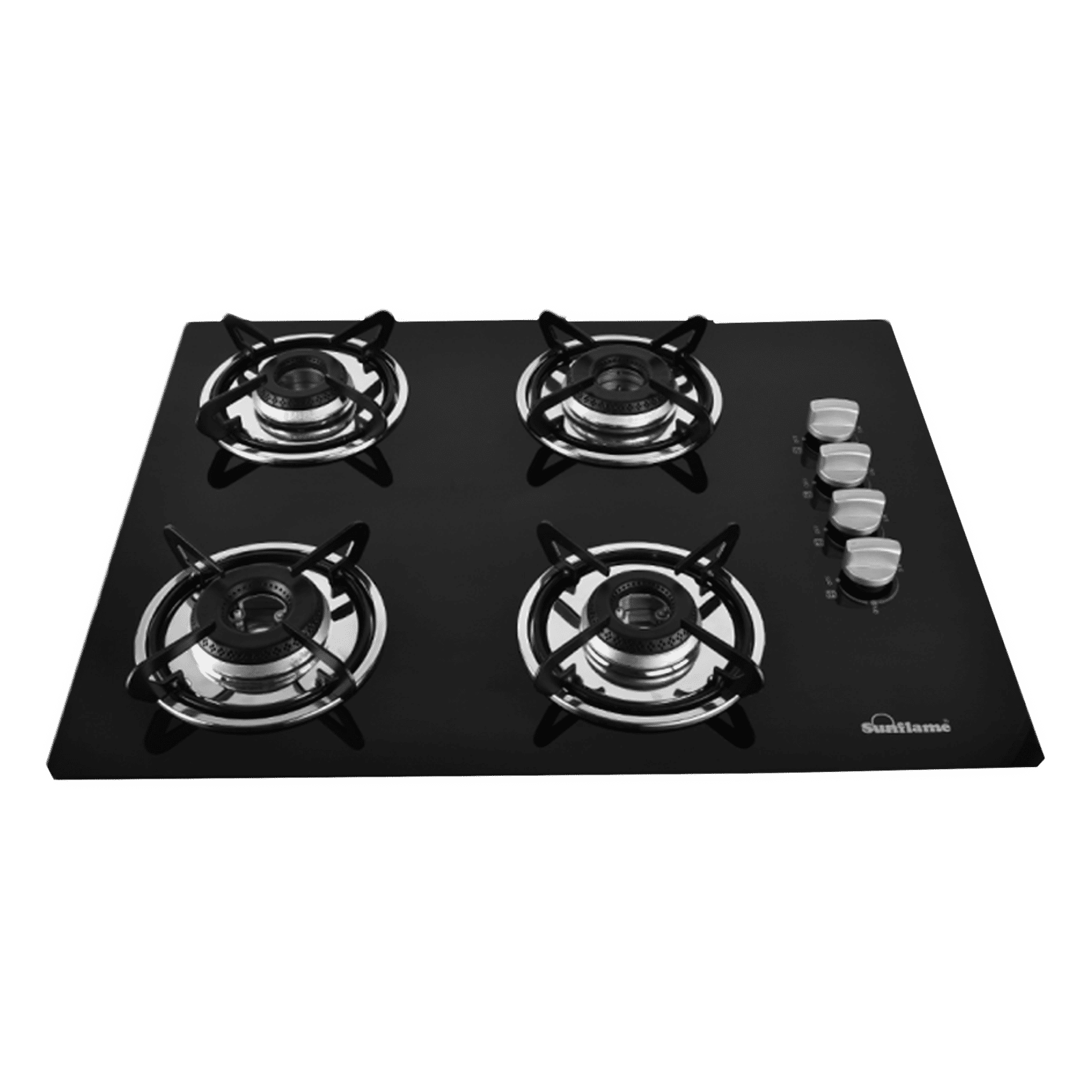 Sunflame gas stove 4 deals burner with oven